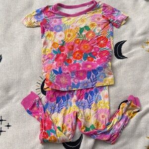 Little sleepies Floral Kids Pajamas - Multicolor